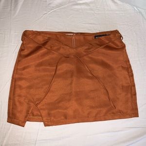 Orange skirt